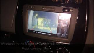 Enable full screen mode in Rear camera view in MediaNav classic 4.0.6