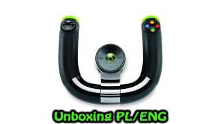 Microsoft Xbox 360 Wireless Speed Wheel - Unboxing PL/ENG