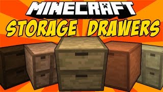 STORAGE DRAWERS: Cajones Útiles - Minecraft Mod 1.8/1.7.10