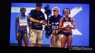 100m Women's Finals Race WORLD CHAMPIONSHIPS IN LONDON 2017