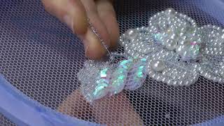 EMBROIDERY: APPLIQUE BEADING || ВЫШИВКА: АППЛИКАЦИЯ