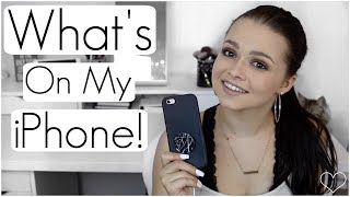 What's On My Iphone 2017! Allisa Rose
