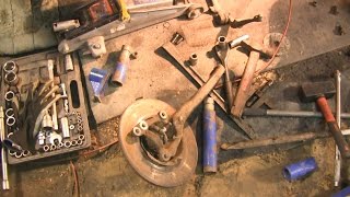 w 123 замена шаровой и немного рассказываю о диагностике ходовой