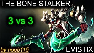 Heroes of O&C: Evistix gameplay! 3vs3! Good Headphones recommended :)!