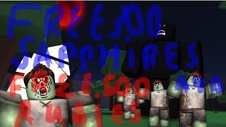 How get free Sapphires and Rubies in Blood Moon Tycoon (Roblox)