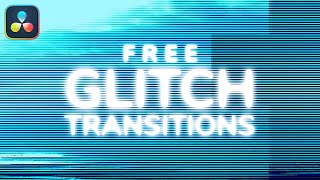 Free Glitch Transitions With RGB Sprit Effects - DaVinci Resolve 16
