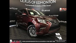 Used Red 2014 Lexus GX 460 Ultra Premium Package In Depth Review Sherwood Park Alberta