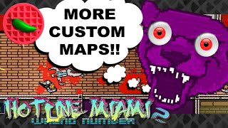 Masked Murder Cowboy! -- Let's Play Hotline Miami 2 (Custom Maps #9) (Level Editor Beta)