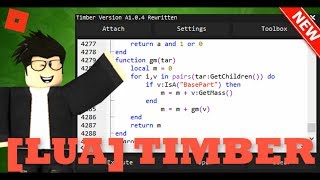 NEW ROBLOX EXPLOIT | TIMBER (TRIAL!) LVL 7 LUA EXECUTOR, GRAB KNIFE, GETOBJECTS, & MORE!