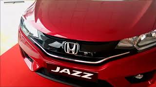 2018 Honda Jazz Facelift  Radiant Red Color - Fisrt Look !!