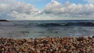 Релакс. Звуки моря, шум прибоя, волны. Крым 2016.