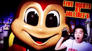 MY CHILDHOOD RESTAURANT HAUNTS ME!!! | Five Nights at Jollibee's (FNAF Fangame)