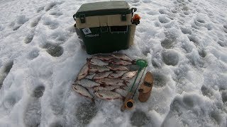 Плотва весной на мухомормыш,мормыш!Белоярское водохранилище,Ух размерчик!!