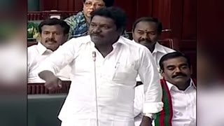 AIADMK MLA Karunas criticize DMK member for English speech in assembly| Oneindia News