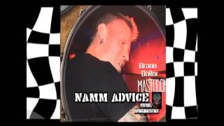 NAMM 2013- Mastodon -Brann Dailor-Bay Area Backstage