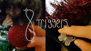 ASMR Vlogmas #5 // Sounds - 8 Triggers! // Tapping, Scratching, Whisper // AnastasiaASMR