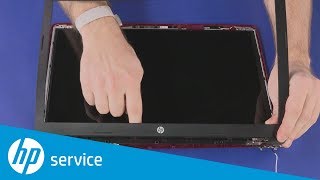 How to Replace the Display Bezel | HP 14, 15, 240, 245, 250, 255 G7 Notebook PC
