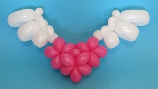 Крылья для сердца из шаров / Heart's little wings of balloons / 260x2