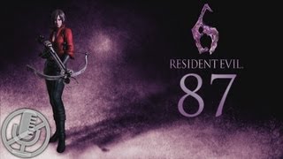 Resident Evil 6 Ада прохождение на кошмаре #87 — Башня Квад - вход / Башня Квад - крыша