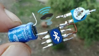 DIY BLIETOOTH AMPLIFIER USING IC LM386.