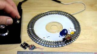 鉄道模型 振動モータ駆動Ｚゲージ　Z gauge  Vibration motor drive　railroad