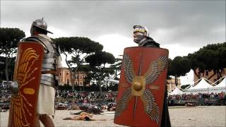 VIDEO COMPLETO BATTAGLIA La conquista della Britannia - Natale di Roma 2016