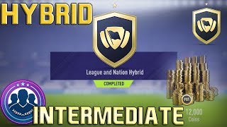 FIFA 18 SBC *League and Nation Hybrid* *INTERMEDIATE* *SOLUTION CHEAPEST*