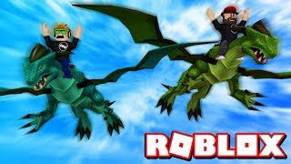 HAVING A DRAGON PET in ROBLOX DRAGON KEEPER