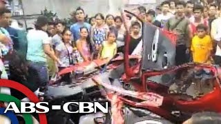 Bandila: Mga biktima ng truck na nang-araro ng mga sasakyan, patuloy na ginagamot