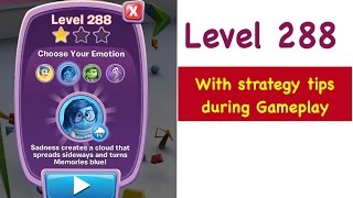 Inside Out Thought Bubbles Level 288 Tips and Strategy Gameplay Walkthrough