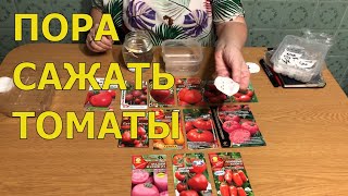 Посадка томатов.Водка и яичная вода