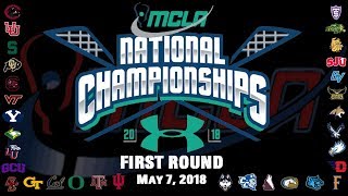 Indiana vs Chapman | MCLA D1 Nat'l Championships - First Round