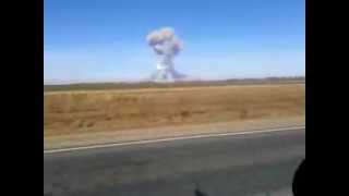 Взрыв в донгузе 09.10.2012