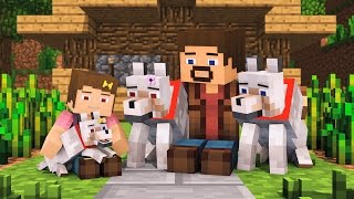 Wolf Life Full Animation - Alien Being Minecraft Animation