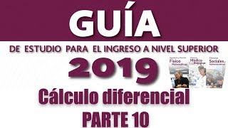 Guía IPN 2019 Cálculo diferencial (25-27) Parte 10