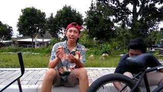How to rockwalk 180° slide |Bmx Street | SmdBmx