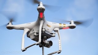 Flying the DJI Phantom 3 drone