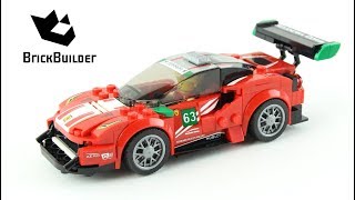 LEGO Speed Champions 75886 Ferrari 488 GT3 - Speed Build for Collecrors - Full Collection (17/39)