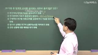 사회복지사 1급 시험대비 사회복지조사론 실전모강