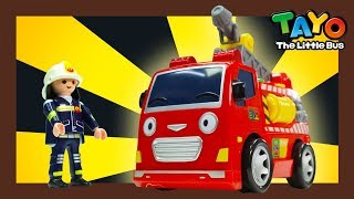 Tayo Please help Frank the firetruck! l Tayo Heavy Vehicles Squad l Tayo the little bus