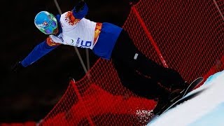 Marek Hlavina (1st run) | Men's para snowboard cross | Alpine Skiing | Sochi 2014 Paralympics
