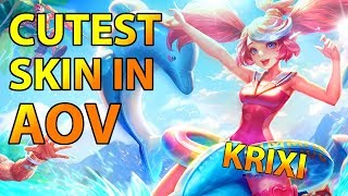 AOV: KRIXI HIGH ELO GAMEPLAY (BEST KRIXI SKIN) | Arena of Valor Krixi