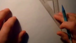 Как начертить оси для аксонометрии. Уроки черчения.