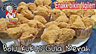 Cara Membuat Bolu kukus Gula Merah yg Mekar & Enakk