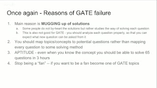 GATE CSE 2019 Admissions Part 2