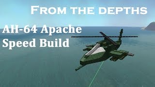 Apache Helicopter Speed Build | From The Depths