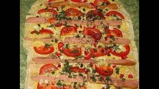 ЛАВАШ В ДУХОВКЕ С ФАРШЕМ РЕЦЕПТ ПРИГОТОВЛЕНИЯ