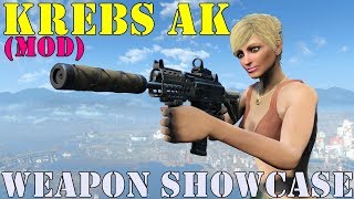 Fallout 4: Weapon Showcases: KREBS AK (Mod)