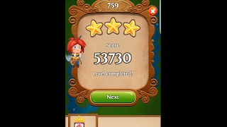 Blossom Blast Saga Level 759