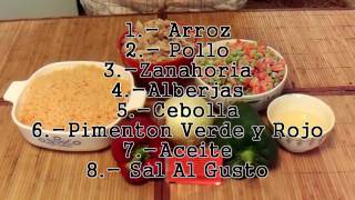 #001 Receta Colombiana | Arroz Con Pollo A La Colombiana - Comida Colombiana